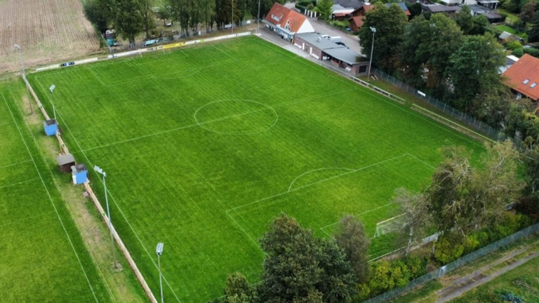 Errichtung von vier Hintertorzäunen