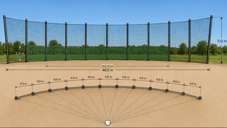 Unser Backstop braucht neue Netze