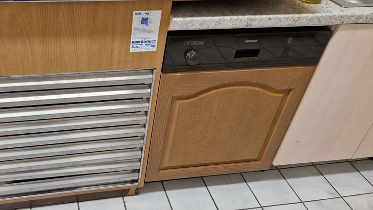 Modernisierung der Küche im Schützenheim der Wiesbachschützen