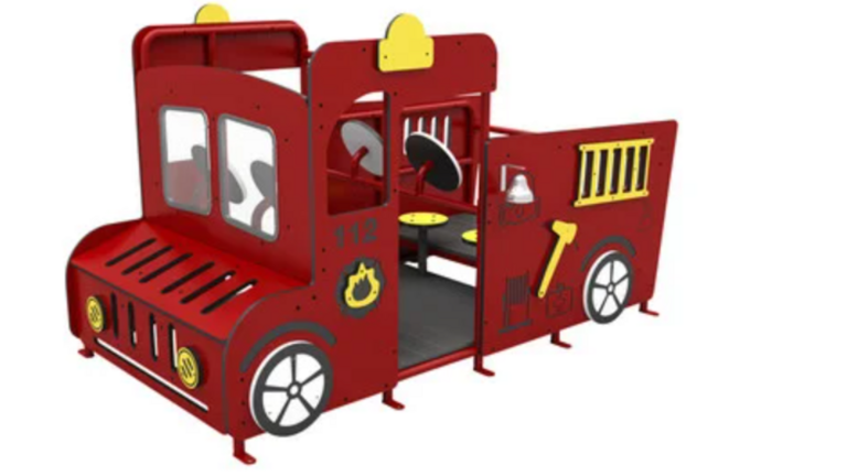 Feuerwehrauto für die Kinder des St. Jakobus Kindergartens Ennigerloh