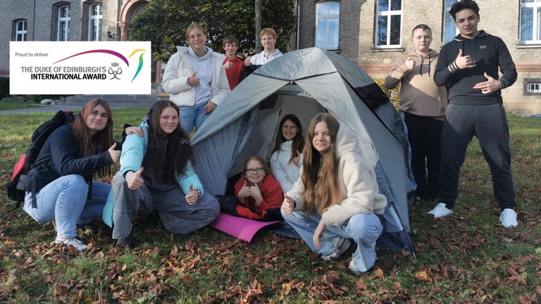 Expeditionsausrüstung für Jugendliche an der Carl-Kraemer-Realschule