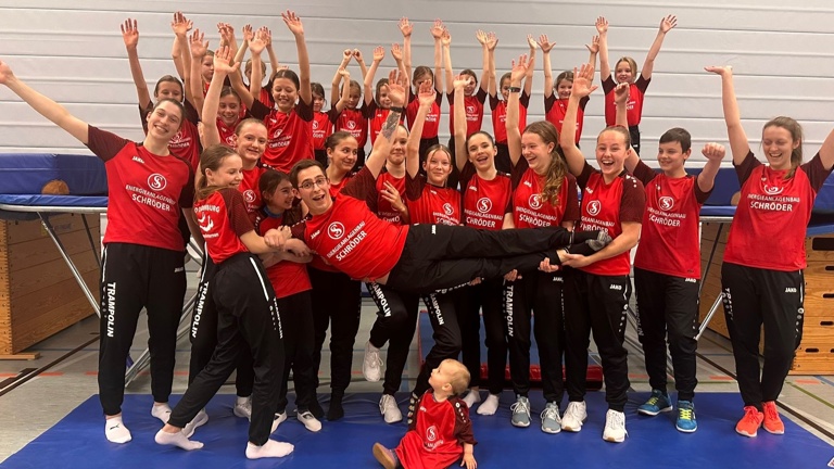 Neues Trampolin für die Trampolinabteilung des GVO Oldenburg