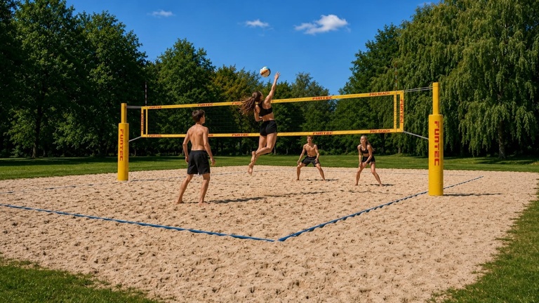 Beachvolleyballfeld