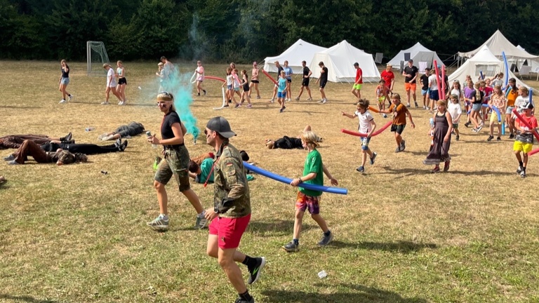 Programm, Spiel- und technische Ausstattungen für die Lagerspiele