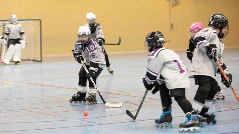 #lilaweiss-Trikotsatz für unsere Bambinis (U10)