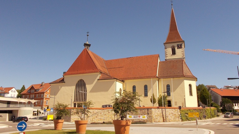 Kirchenrenovation Hl. Kreuz Kirche Hüttlingen