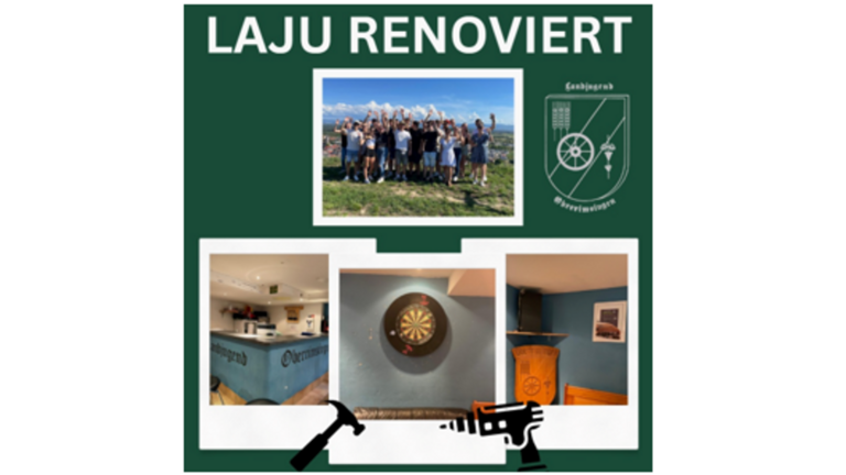 Die Landjugend Oberrimsingen renoviert ihren Gruppenraum