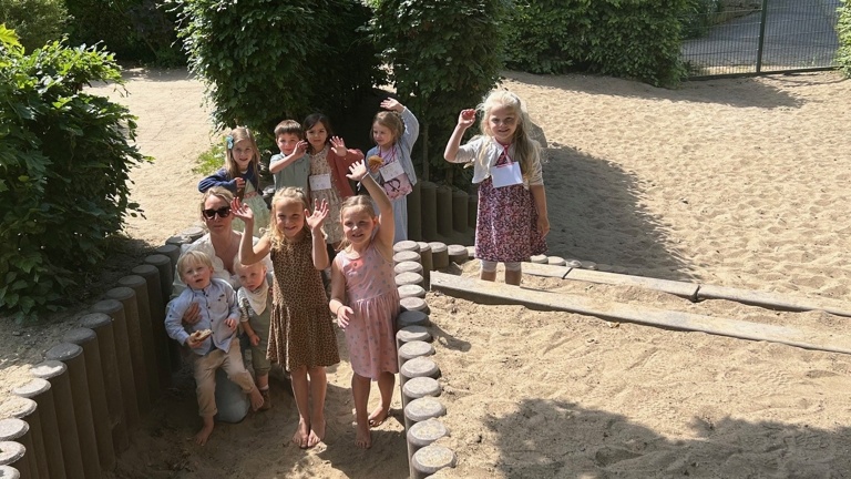 Spielgeräte für den Kindergarten St. Marien in Wachtendonk