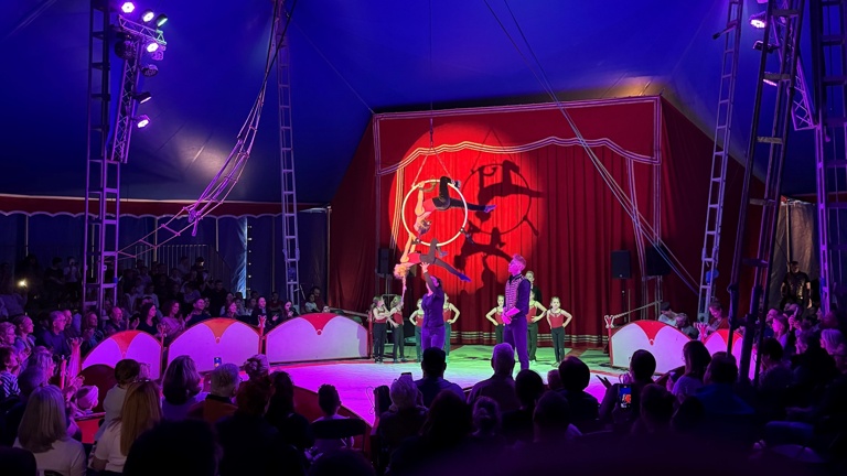 Mitmach-Zirkus an der Grundschule Egglham