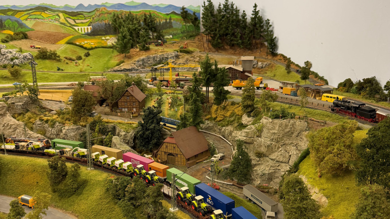 Blühende Landschaften für die Modellbahnfreunde Alsfeld