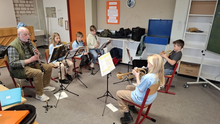 Neue Instrumente für die Bläserklasse MVG