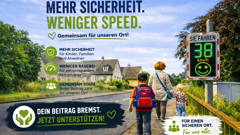 Oberagger bremst – für mehr Sicherheit