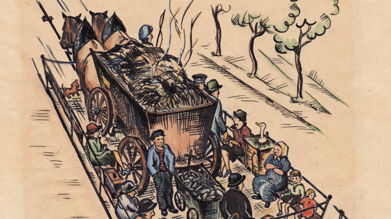 Schwellen- Gleis- Wagen