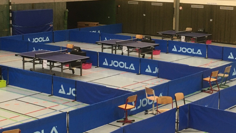 Ersatzbeschaffung, Erweiterung TT-Turnierausrüstung, zus. Bestuhlung