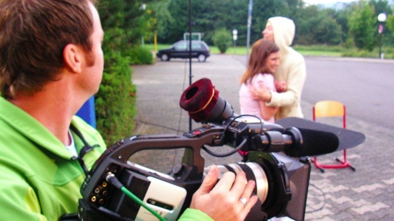 Filmen wie die Profis