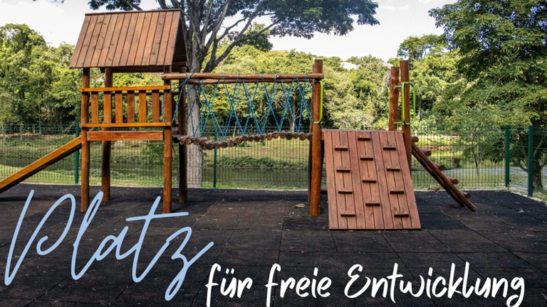 Neugestaltung des Kitageländes (Klettergerüst und Spielgeräte)