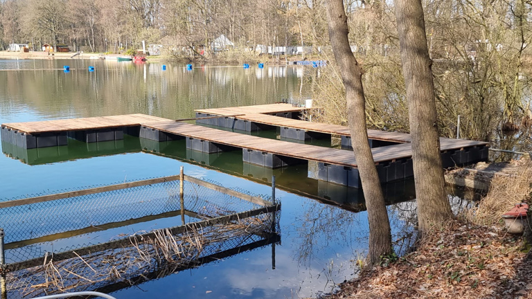 Neubau Bootssteg ASV Eyller-See e.V.