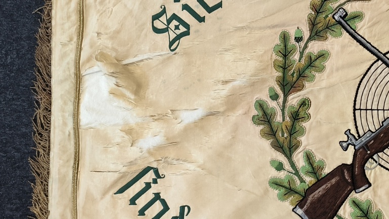 Erwerb einer neuen Vereinsfahne