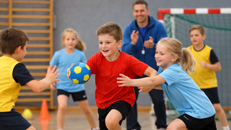 Grundschulprojekt Kinderhandball TVC-Enger