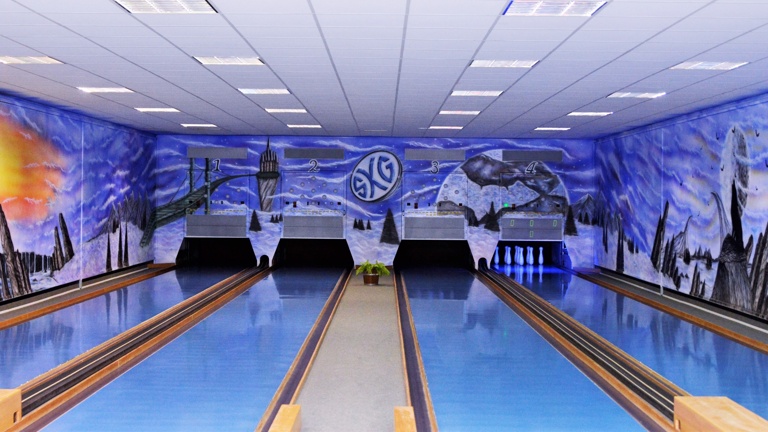 Renovierung/Neubau Kegelbahn Huttengrundhalle nach Wasserschaden