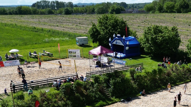 Beachvolleyballfeld